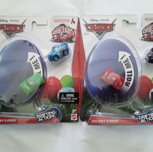 New Set of 2 Disney Pixar "Cars"